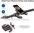 Uchwyt rowerowy Rockbros 699-BK ze stopu aluminium do telefonu - czarny - 2624922