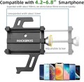 Uchwyt rowerowy Rockbros 699-BK ze stopu aluminium do telefonu - czarny - 2624923