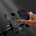 Uchwyt na telefon Rockbros 25210030001 do roweru na kierownicę - czarny - 2624933