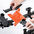 Uchwyt na telefon Rockbros 25210030001 do roweru na kierownicę - czarny - 2624931