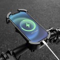 Uchwyt na telefon Rockbros 25210032001 do roweru na kierownicę - czarny - 2624944