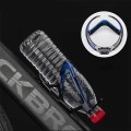 Uchwyt rowerowy Rockbros FK338 na bidon - czarno-niebieski - 2624975