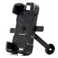Uchwyt na telefon Rockbros 25210030007 do motocyklu - czarny - 2624985