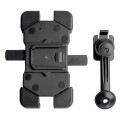 Uchwyt na telefon Rockbros 25210030007 do motocyklu - czarny - 2624986