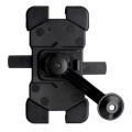 Uchwyt na telefon Rockbros 25210030007 do motocyklu - czarny - 2624987