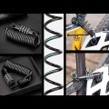Zapięcie rowerowe Rockbros T609 na szyfr 1,5m - czarne - 2624990