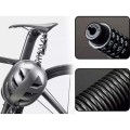 Zapięcie rowerowe Rockbros T609 na szyfr 1,5m - czarne - 2624991