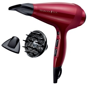 Suszarka do włosów REMINGTON Silk AC9096 (2400W; kolor czerwony)