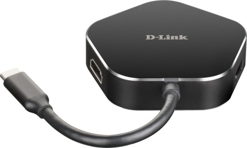 D-Link DUB-M420 stacja dokująca Przewodowa Thunderbolt 3 Aluminium, Czarny - 1890744