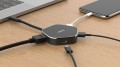 D-Link DUB-M420 stacja dokująca Przewodowa Thunderbolt 3 Aluminium, Czarny - 2627563