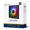 Silverstone VISTA 140 ARGB Płyta główna Wentylator 14 cm Czarny 1 szt. - 2627970