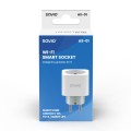 SAVIO INTELIGENTNE GNIAZDKO WI-FI, 16A, TIMER, POMIAR ZUŻYCIA ENERGII, AS-01 - 1612273