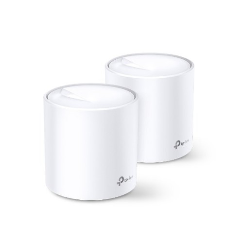 TP-Link Deco X20 (2-pack) Dual-band (2.4 GHz/5 GHz) Wi-Fi 5 (802.11ac) Biały Wewnętrzne - 2628614