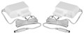 TP-Link Deco X20 (2-pack) Dual-band (2.4 GHz/5 GHz) Wi-Fi 5 (802.11ac) Biały Wewnętrzne - 2132066