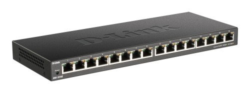 D-Link DGS-1016S Nie zarządzany Gigabit Ethernet (10/100/1000) Czarny - 1889905