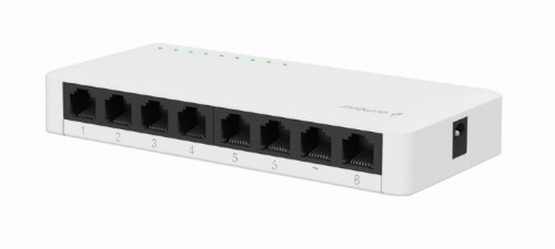 Gembird NSW-G8-01 łącza sieciowe Nie zarządzany Gigabit Ethernet (10/100/1000) Biały - 2628715