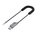 SAVIO TRANSMITER AUX, USB, BLUETOOTH 5.3, FUNKCJA ZESTAWU GŁOŚNOMÓWIĄCEGO, TR-16 - 1861649