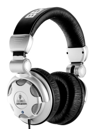 Behringer HPX2000 słuchawki/zestaw słuchawkowy Przewodowa Muzyka Czarny, Srebrny - 2629177