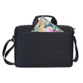 Rivacase Biscayne 39,6 cm (15.6") Obudowa na messenger Czarny - 1126317