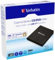 Zewnętrzny napęd CD/DVD Verbatim EXTERNAL SLIMLINE - 2630111