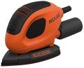 Black & Decker BEW230 Szlifierka do detali 11000 RPM Czarny, Pomarańczowy 55 W - 2281119