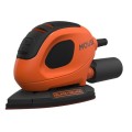 Black & Decker BEW230 Szlifierka do detali 11000 RPM Czarny, Pomarańczowy 55 W - 2630198