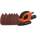 Black & Decker BEW230 Szlifierka do detali 11000 RPM Czarny, Pomarańczowy 55 W - 2630199
