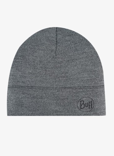 Czapka Buff Midweight Merino Wool Hat - Szara - 2630619