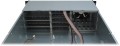 Inter-Tech 3U-30248 Stojak Czarny, Stal nierdzewna - 2630630