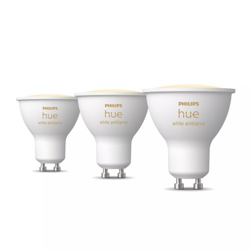 Philips Hue White ambiance Inteligentny reflektor punktowy GU10 (3 szt.) - 2372120