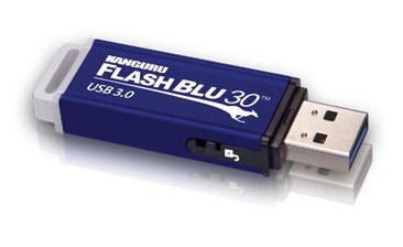 Pamięć USB Kanguru ALK-FB30-16G - 16 GB - USB Type-A - 3.2 Gen 1 - 145 MB/s - Obrotowy - Niebieski - 2630892