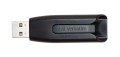 Verbatim V3 pamięć USB 256 GB USB Typu-A 3.2 Gen 1 (3.1 Gen 1) Czarny - 2630893