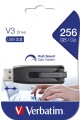 Verbatim V3 pamięć USB 256 GB USB Typu-A 3.2 Gen 1 (3.1 Gen 1) Czarny - 2630897