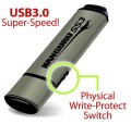 Pamięć USB Kanguru 64GB SS3 USB3.0 - 105 MB/s - Zaślepka - Aluminium - 2554111