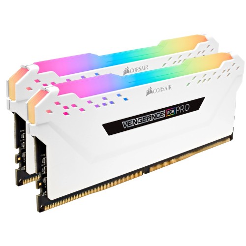 Corsair Vengeance RGB CMW16GX4M2C3200C16W moduł pamięci 16 GB 2 x 8 GB DDR4 3200 MHz - 1922121