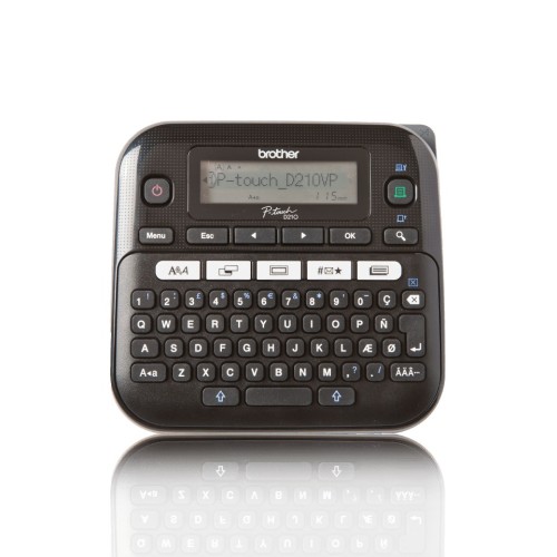 Brother PT-D210VP drukarka etykiet Termotransferowy 180 x 180 DPI 20 mm/s QWERTY - 1922474