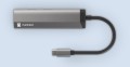 NATEC Fowler Slim Przewodowa USB 3.2 Gen 1 (3.1 Gen 1) Type-C Czarny, Chrom - 2631406