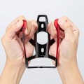 Uchwyt rowerowy Rockbros FK338 na bidon - czarno-czerwony - 2624981