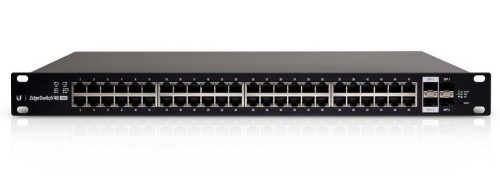 Ubiquiti ES-48-500W łącza sieciowe Zarządzany L2/L3 Gigabit Ethernet (10/100/1000) Obsługa PoE 1U Czarny - 1889846