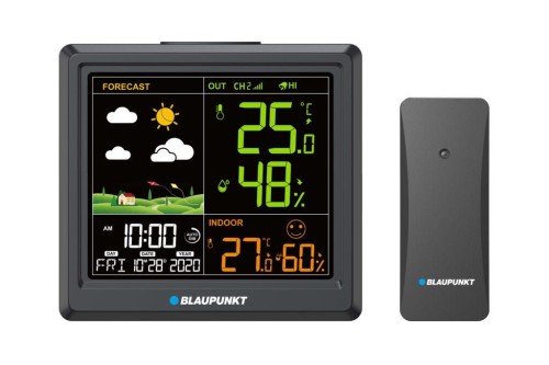 Stacja pogodowa Blaupunkt WS25BK czarna - 2610822