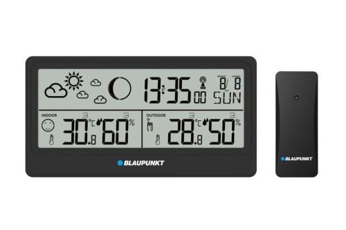 Stacja pogodowa Blaupunkt WS20BK czarna - 2610830
