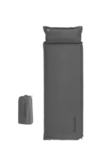 Mata samopompująca d01 pillow single 3cm cnk2300dz014-grey NATUREHIKE