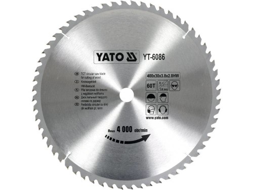 Yato YT-6086 ostrze do piły tarczowej 40 cm 1 szt. - 2220596