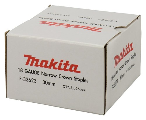 MAKITA ZSZYWKI 18GA 5,7x30mm /5056szt. OCYNKOWANE - 2592165