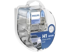 Żarówka (Zestaw 2szt.) H1 12V 55W P14,5S WhiteVision Ultra