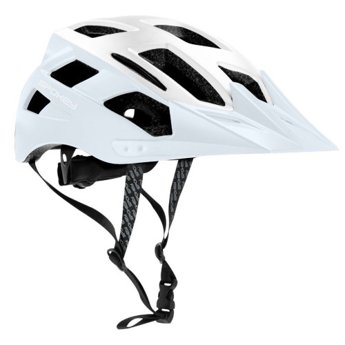 Kask rowerowy z oświetleniem Spokey Pointer biały L 941261 - 2595893