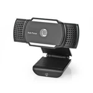 Nedis WCAM110BK kamera internetowa 5 MP 2592 x 1944 px USB 2.0 Czarny