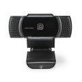 Nedis WCAM110BK kamera internetowa 5 MP 2592 x 1944 px USB 2.0 Czarny - 2594301