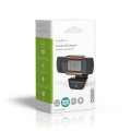 Nedis WCAM100BK kamera internetowa 2 MP 1920 x 1080 px USB 2.0 Czarny - 2594299