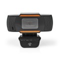 Nedis WCAM100BK kamera internetowa 2 MP 1920 x 1080 px USB 2.0 Czarny - 2594293